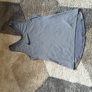 ****** SOLD *******Nike Pro Dri-Fit Racerback Tank Size Medium Gray